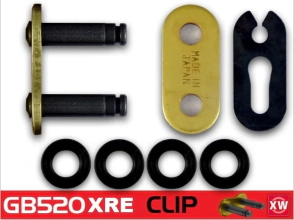 CADENA RK 520XREx112 (XSO PRO) TOURING XW RING OFF ROAD Y SPORT DORADA CLIP