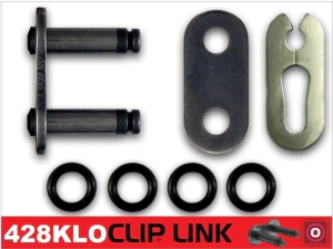 CADENA RK 428KLOx136 ORING CLIP