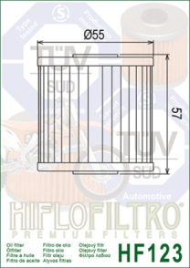 FILTRO ACEITE HIFLO KLR250/600/KLX650 TENGAI