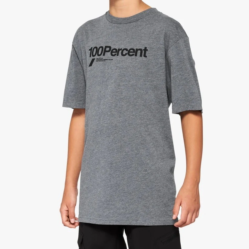 REMERA MANIFESTO Youth Short Sleeve Tee Heather Grey - XL