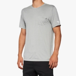 REMERA MISSION Athletic Short Sleeve Tee Heather Grey - 2XL