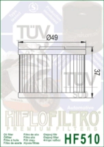 FILTRO ACEITE HIFLO 411 HIMALAYAN 18/24 411 SCRAM 22/24