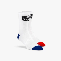 MEDIA TERRAIN Performance MTB Socks White - 100%