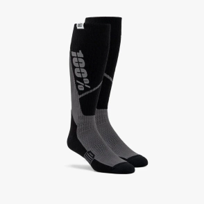 MEDIA TORQUE Thick Comfort MX Sock Black - 100%