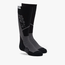 MEDIA TORQUE Youth Thick Comfort MX Sock Black - 100%