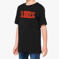 REMERA KURRI Youth Crewneck T-Shirt Black - 100%