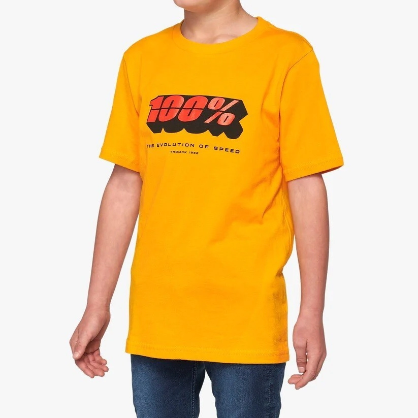 REMERA JARI Youth T-Shirt Goldenrod - S 100%