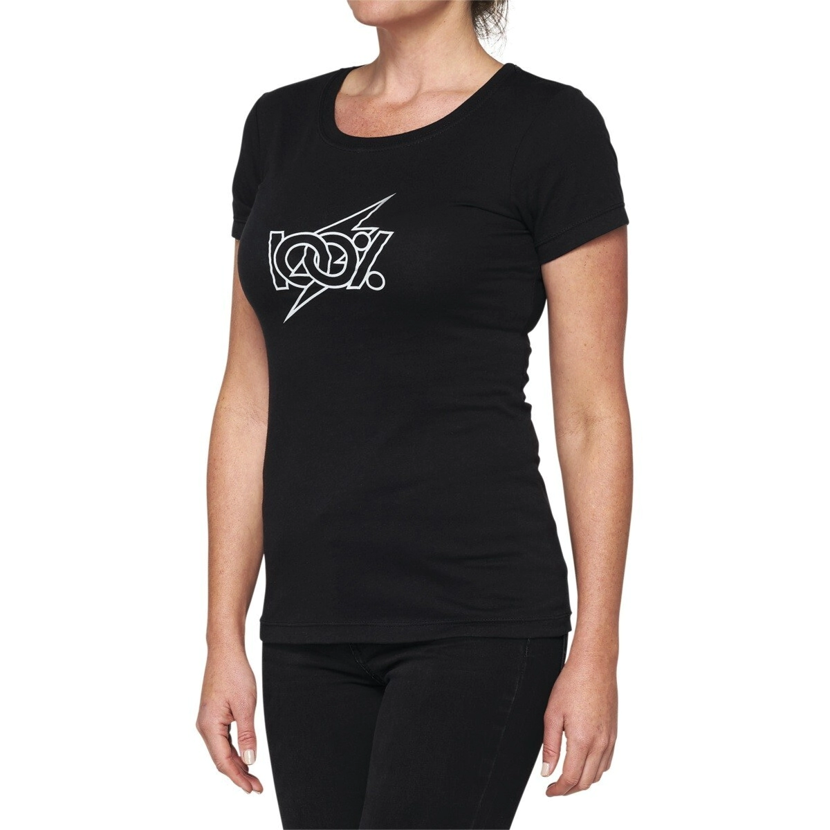 REMERA FIOKI Women's V-Neck Black - L