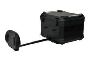 TOP CASE ALU 45L RESPALDAR EXTENSIBLE COOCASE ALUMINIO 1,5mm + DIVISOR Y ELASTICOS