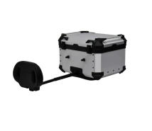 TOP CASE ALU 45L RESPALDAR EXTENSIBLE COOCASE ALUMINIO 1,5mm + DIVISOR Y ELASTICOS