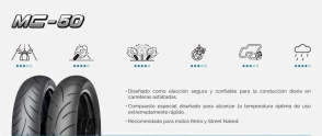 110/70-17 54H MITAS MC-50 TL