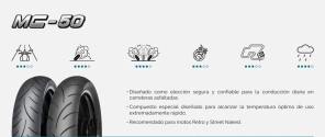 110/70-17 54H MITAS MC-50 TL
