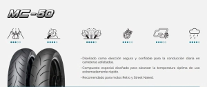 110/70-17 54H MITAS MC-50 TL