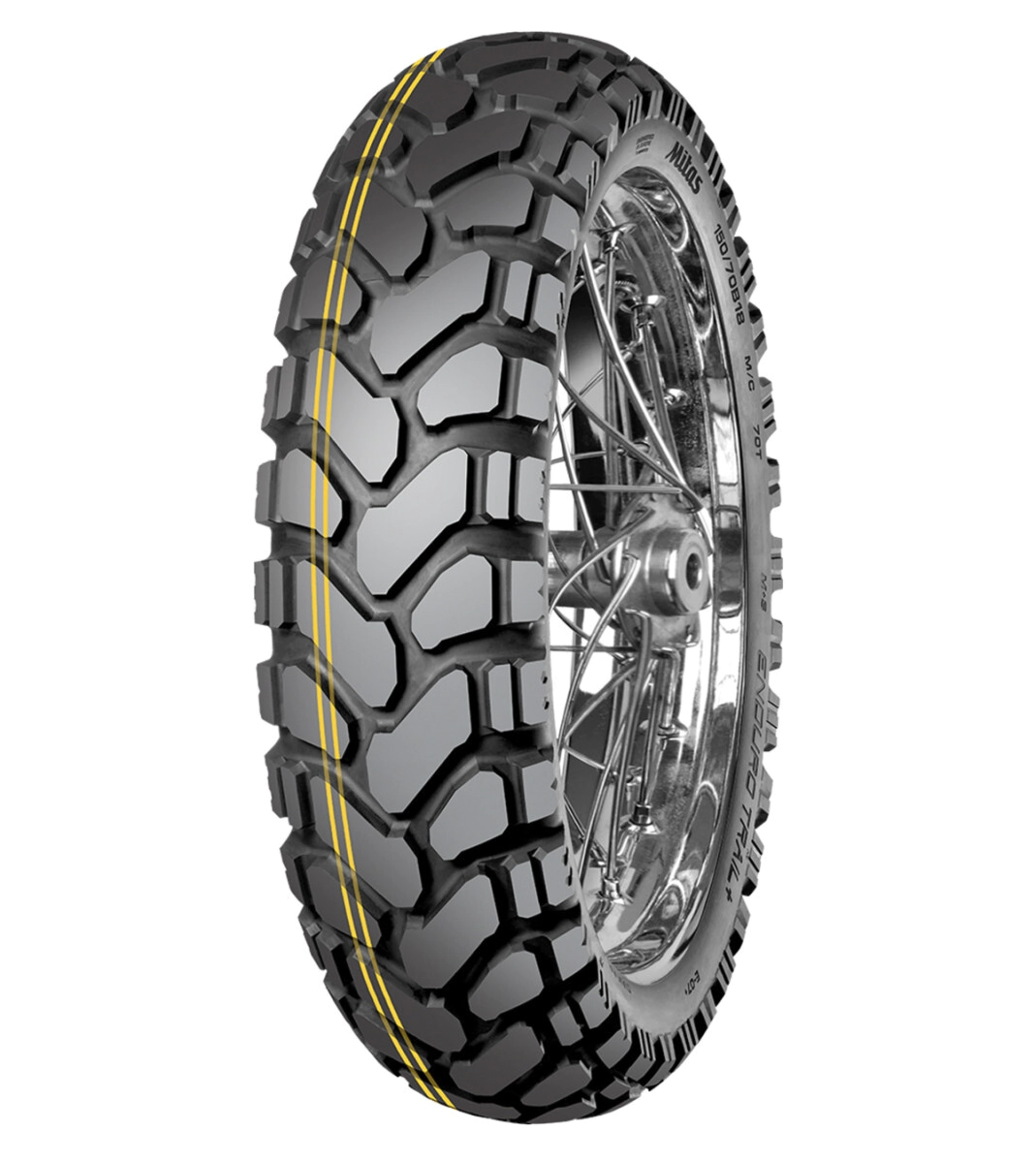 150/70B18 70H MITAS ENDURO TRAIL + DAKAR 60/40 (ON/OFF) TL/TT