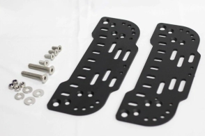 Z SOPORTE UNIVERSAL TOP CASE PARA TODA MOTO BAULERA ALUMINIO COOCASE