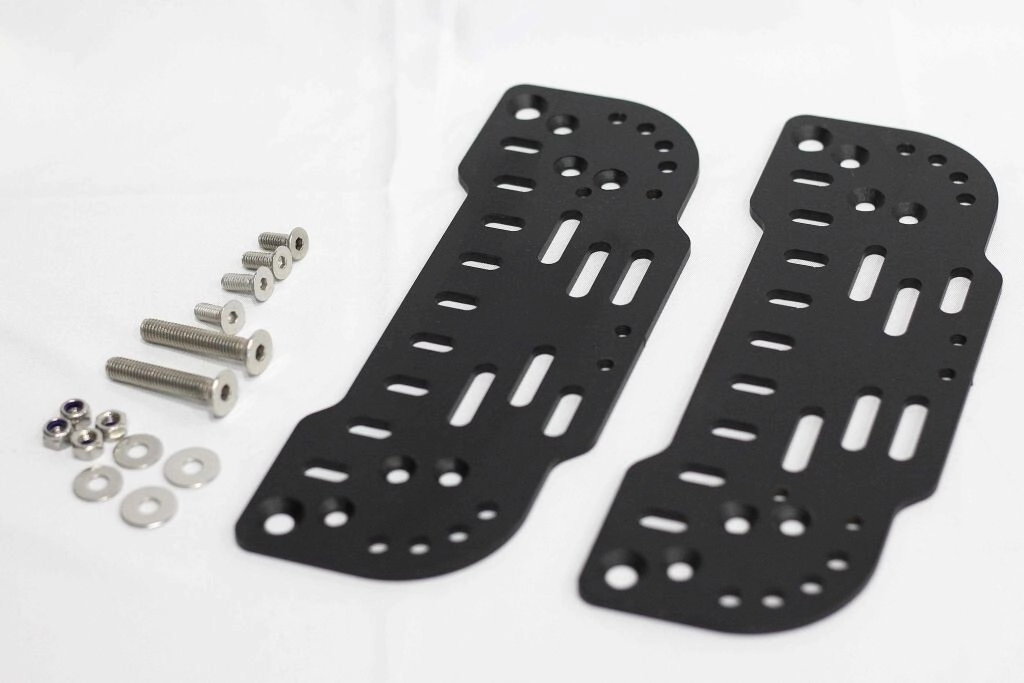 Z SOPORTE UNIVERSAL TOP CASE PARA TODA MOTO BAULERA ALUMINIO COOCASE