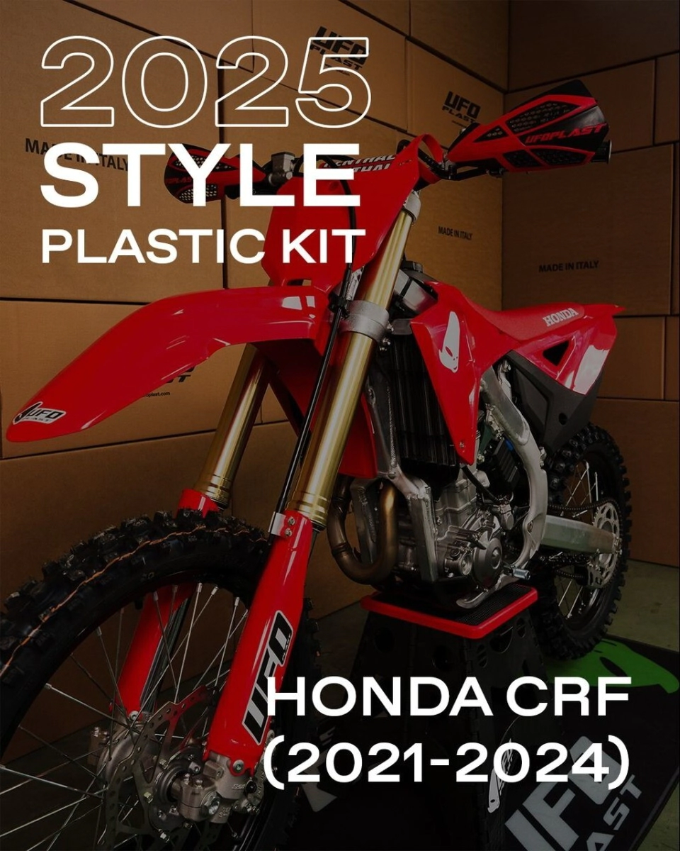 KIT PLASTICOS RESTYLING 2025 FULL PARA CRF 250R/450R 21/24 UFO OEM