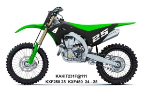 KIT PLASTICOS FULL KXF 250 25-26  450 24-26 UFO OEM