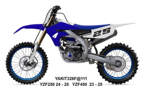 KIT PLASTICOS FULL YZF 250 24/26 450 23/25 FANTIC XXF 250/450 UFO