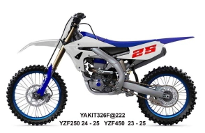 KIT PLASTICOS FULL YZF 250 24/25 450 23/25 UFO