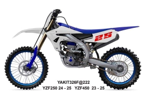 KIT PLASTICOS FULL YZF 250 24/26 450 23/25 FANTIC XXF 250/450 UFO