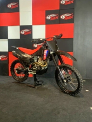 KIT PLASTICOS CRF 230F F25 NEGRO COMPLETO AMX