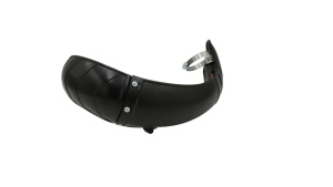 PROTECTOR DE ESCAPE 2T YZ 250 05/25 YZ 250X 16/25 NEGRO AMX