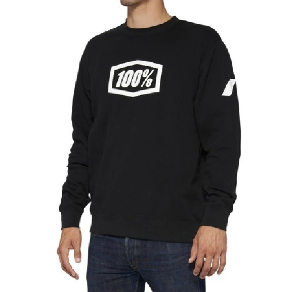 ICON Pullover Crewneck Fleece Black - M