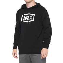 ICON Pullover Hoodie Fleece Black - S
