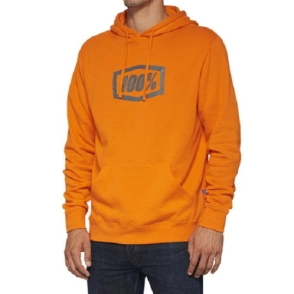 ICON Pullover Hoodie Fleece Orange - S