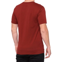 REMERA THREAT Terracotta - 100%