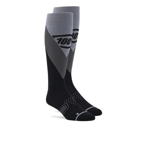 MEDIA HI SIDE Thin MX Sock Black - S/M 100%