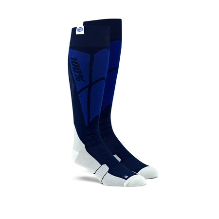 MEDIA HI SIDE Thin MX Sock  Navy/Grey - S/M 100%