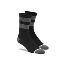 MEDIA FLOW Performance MTB Socks Black/Grey - 100%