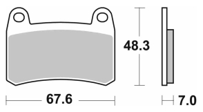 SBS 933 STREET SINTER D (FA658) BENELLI TRK LEONCINO 302S