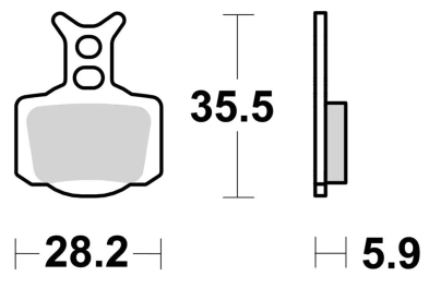 SBS 1006 OFF RACING SINT D - KTM HUSQ GAS 50