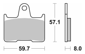 SBS 715 HARLEY SINTER T - XL IRON SPORTSTER 883-1200