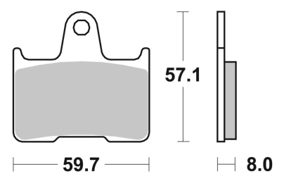 SBS 715 HARLEY SINTER T - XL IRON SPORTSTER 883-1200