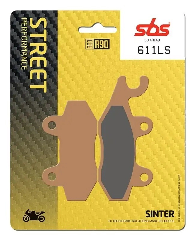 SBS 611 STREET SINTER T (FA135/202/214/228) TENERE KLR TRIUMPH