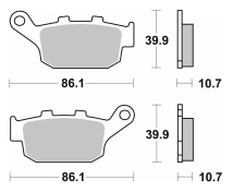 SBS 614 STREET SINTER T (FA140) TRIUMPH