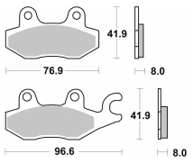 SBS 638 STREET SINTER T (FA165) NINJA TRIUMPH VOGUE AC 350