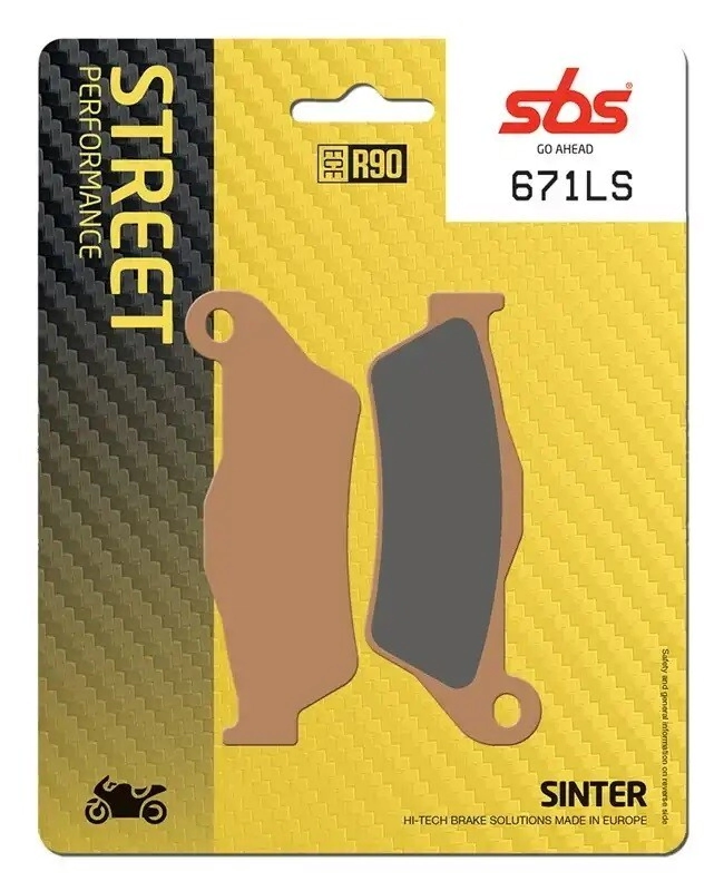 SBS 671 STREET SINTER T (FA181/245/643) MT/NK MULTISTRADA KTM ADV