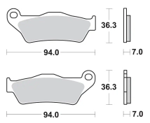 SBS 1003 STREET SINTER T - DUCATI MULTISTRADA 17-25
