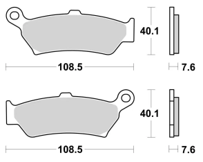 SBS 1005 STREET SINTER T - BMW GS 1300
