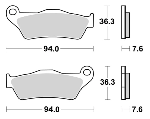SBS 671 STD D/T (FA181/245/643) ROYAL 350-650