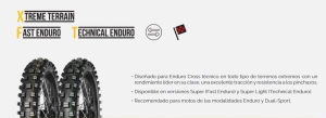 120/90-18 65M MITAS ENDURO TERRA FORCE EX XT (XT-754) SUPER LIGHT