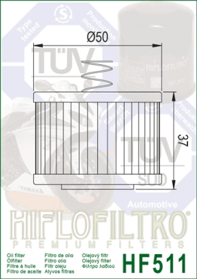FILTRO ACEITE HIFLO ROYAL ENFIELD 350 21/25