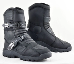 BOTAS WOLFIN MEDIA CA&Ntilde;A ADVENTURE WATERPROOF NEGRA