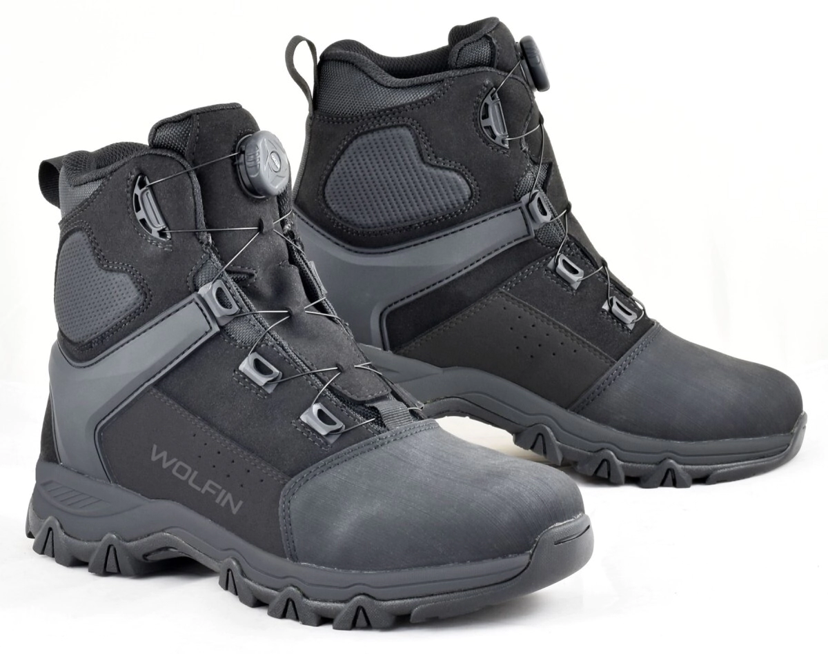 ZAPATILLAS WOLFIN URBAN BOA WATERPROOF 47EU (46AR) NEGRA