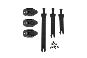 z- KIT REPUESTO REEMPLAZO CORREAS Y HEBILLAS BOTA GARGOR NEGRO UFO